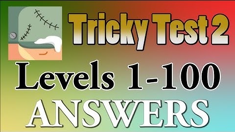 Tricky Test 2 | Christmas Update Level 1 - 100