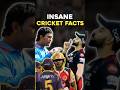 Cricket Ke Amazing Facts 😱#shorts #viratkohli