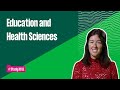 Education and health science courses