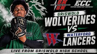 ECC Baseball - Griswold Wolverines vs Waterford Lancers