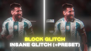 Node video Block Glitch Tutorial 🤩 || (+preset)