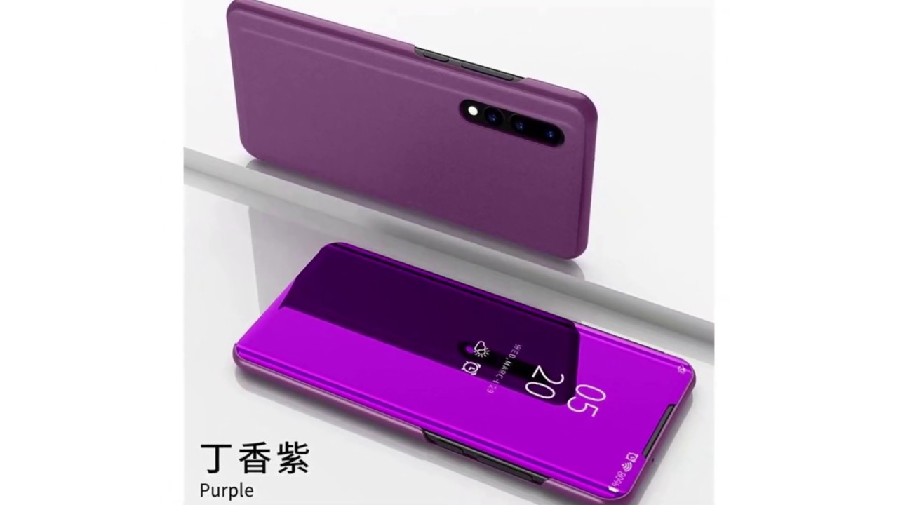 Shockproof Case For Xiaomi Mi A3 MiA3 Luxury Smart Mirror Flip Cover On