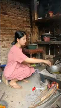 Masak di dapur tradisional #shorts