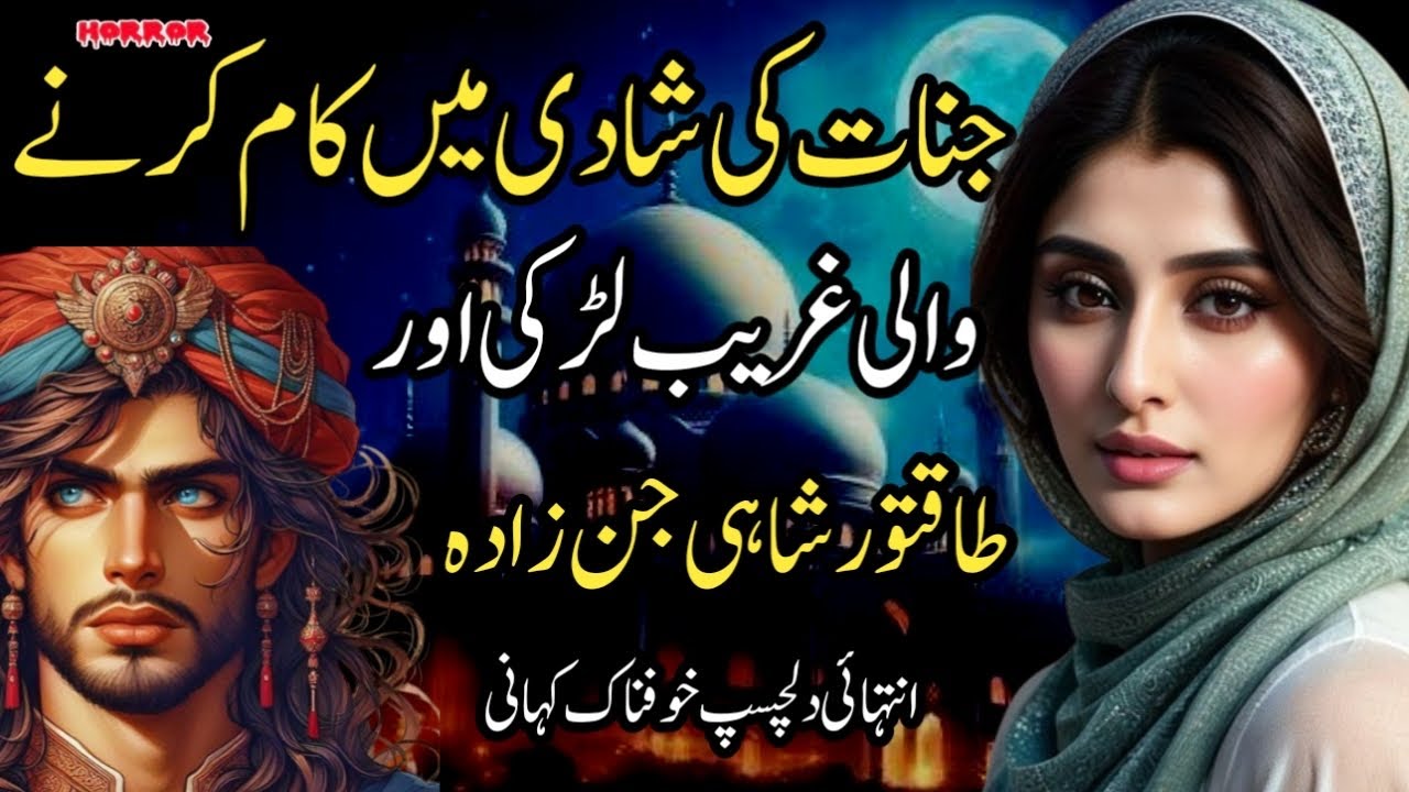 Jinnat Ki Shadi Mein Kam Karny Wali Ghreeb Larki Aur Taqatwar Shahi Jinzada