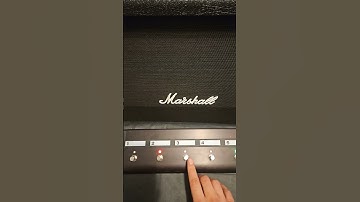 6-Way footswitch PEDL-91016 for the Marshall DSL100HR #marshall #DSL100HR #amps  #footswitch