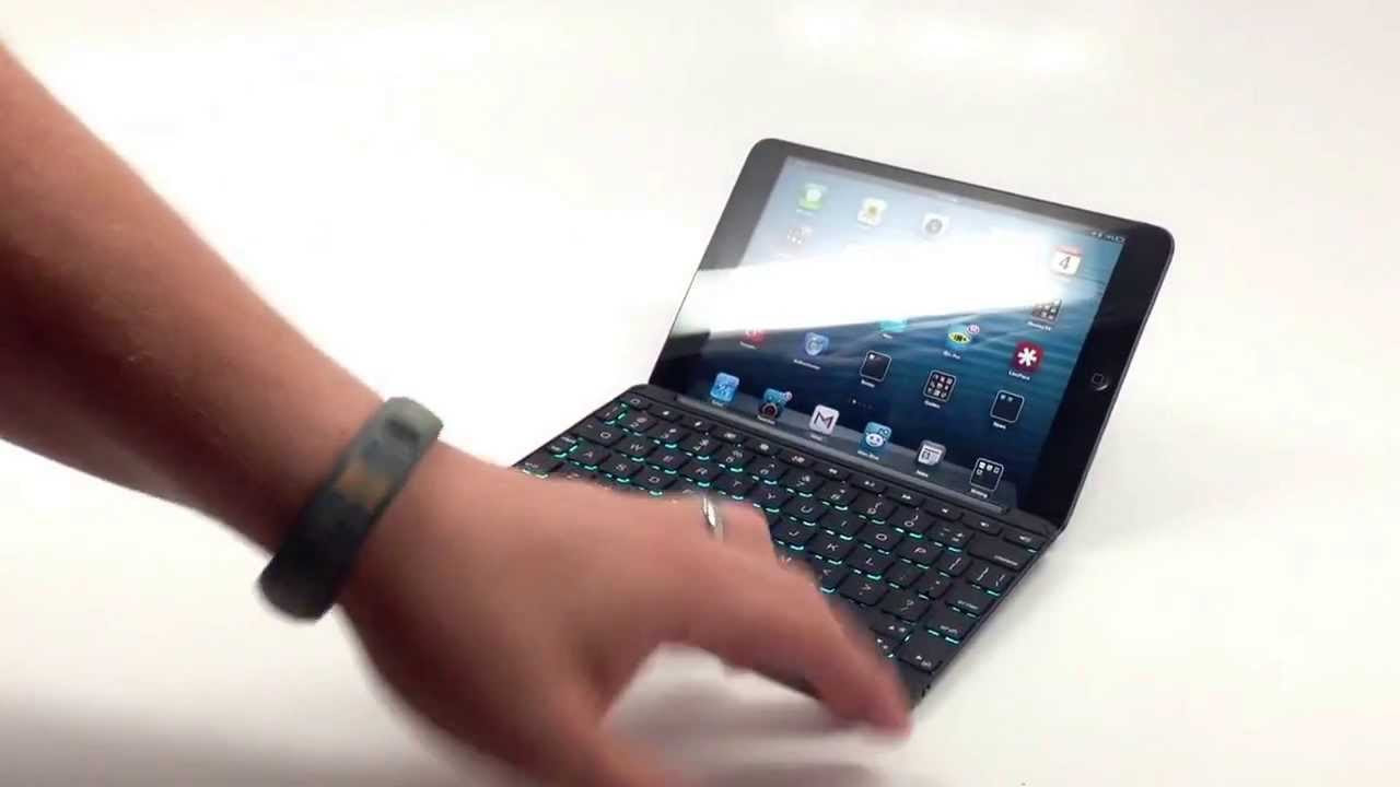 ZAGGKeys Cover iPad Mini Keyboard Review