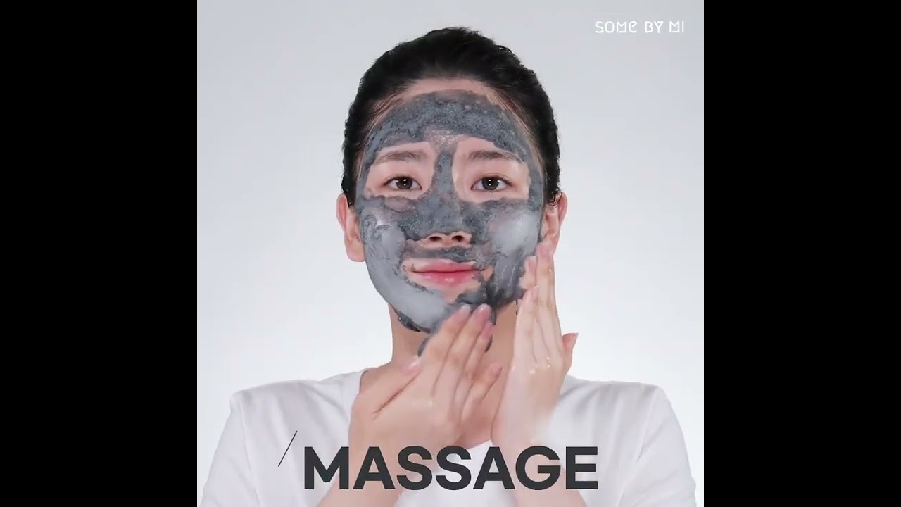 Charcoal BHA Pore clay bubble mask || good bye open pores