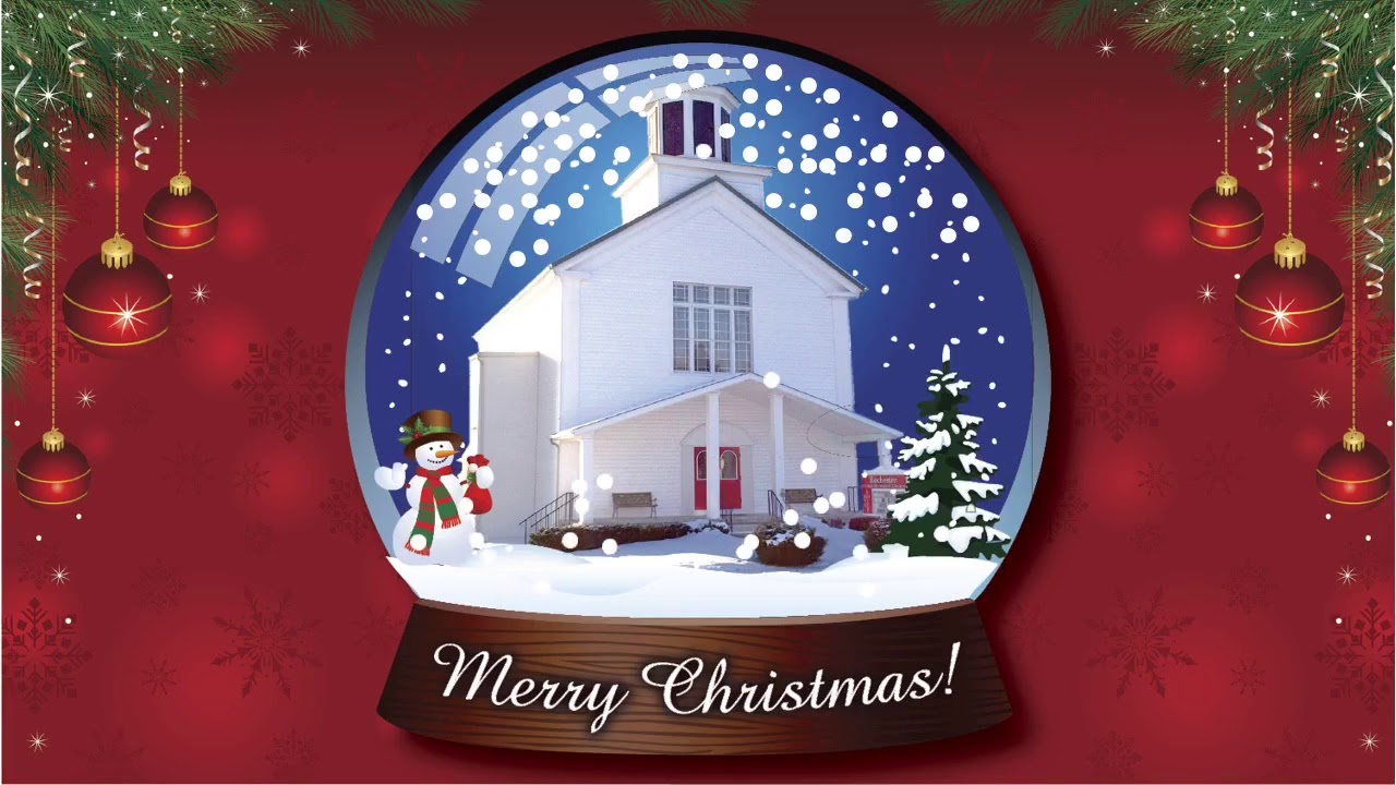 Rochester UMC Snow Globe with Silent Night 12/25/18 YouTube