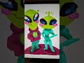 Nos invaden! #artworkout #alien #dibujo #ipad
