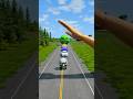 Big & Small Cars vs Giant Hand Slap - BeamNG.drive
