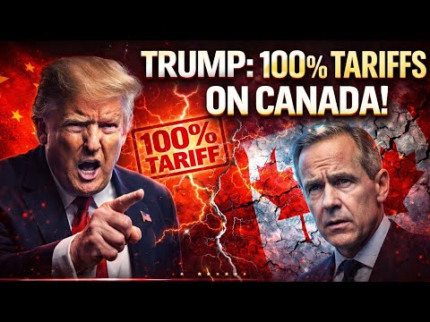 Video TRUMP THREATENS 100% TARIFFS IF CANADA MAKES A DEAL WITH CHINA | By Ayush Gautam