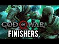 God of War - All QTE &amp; Axe Finishers [Reupload]