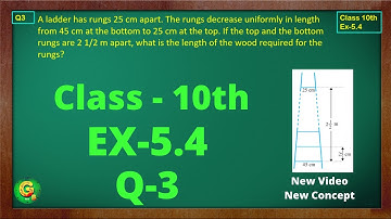 Ex 5.4 Q3 Class10 | AP Chapter 5 | Exercise 5.4 | Class10 | NCERT | Class10 Ex 5.4 Q3 | Green Board