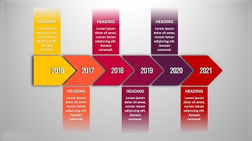 Animated PowerPoint Timeline Slide Design Tutorial | Powerpoint animation timeline design 2021
