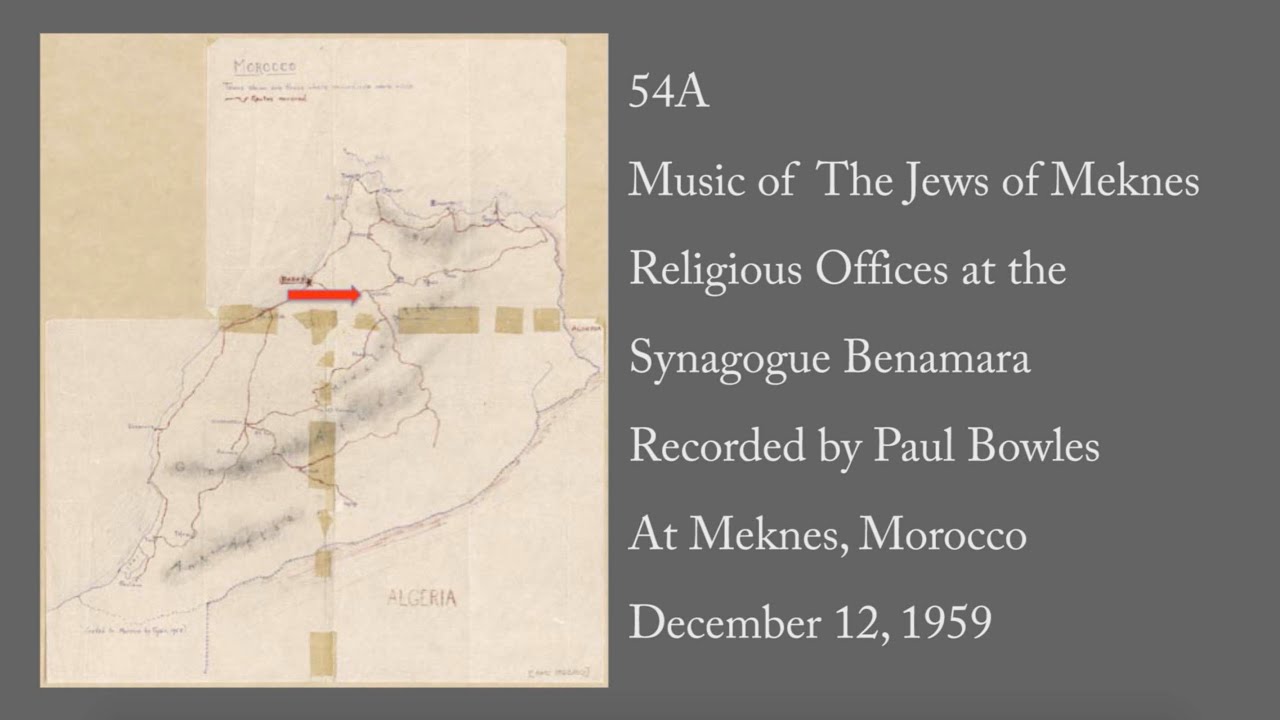 54A: Music of The Jews of Meknes