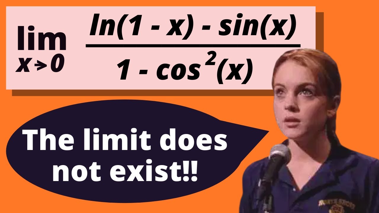 Reference does not exist. When does the limit not exist.