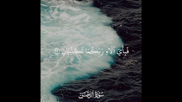 مرج البحرين يلتقيان - سورة الرحمن | الشيخ ماهر المعيقلي + الشيخ ياسر الدوسري