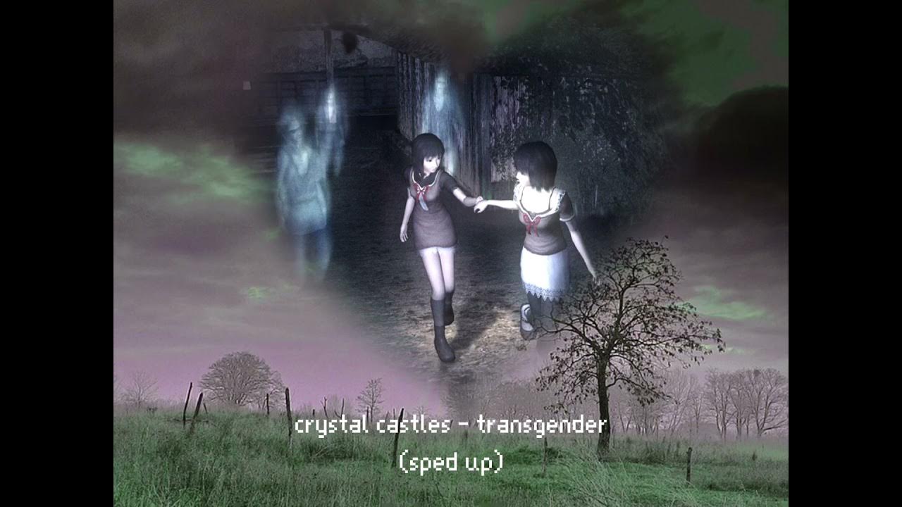 Песня transgender crystal. Crystal Castles transgender Speed up. Crystal Castles - transgender (Sped up/Nightcore). Crystal Castles трансгендер.