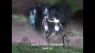 crystal castles - transgender (sped up/nightcore) Resimi