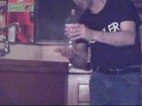 cap into bottle