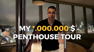 Inside The *.000.000$ Penthouse In Europe! *My Full Apartment Tour*