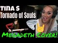 Tina S Tornado of Souls Megadeth Cover Reaction | Reaction Video | Just Jen Reacts Tina S Megadeth