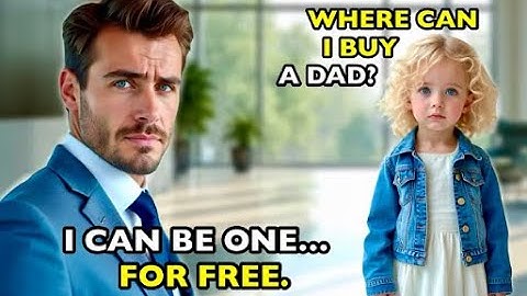 "Little Girl Walked Into the Office and Asked, 'Where Can I Buy a Dad?' – The Millionaire CEO Cried"