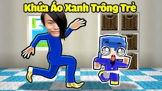 HUY NOOB ĐƯỢC KHỨA ÁO XANH TRÔNG TRẺ TRONG MINECRAFT 👶💙