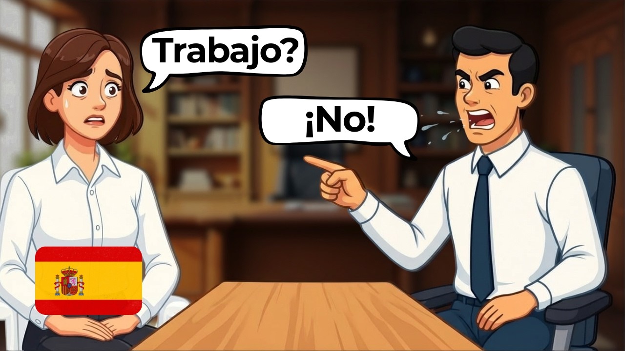 Job-Interview in Spanish | The Most Important Questions & Answers - Video Description