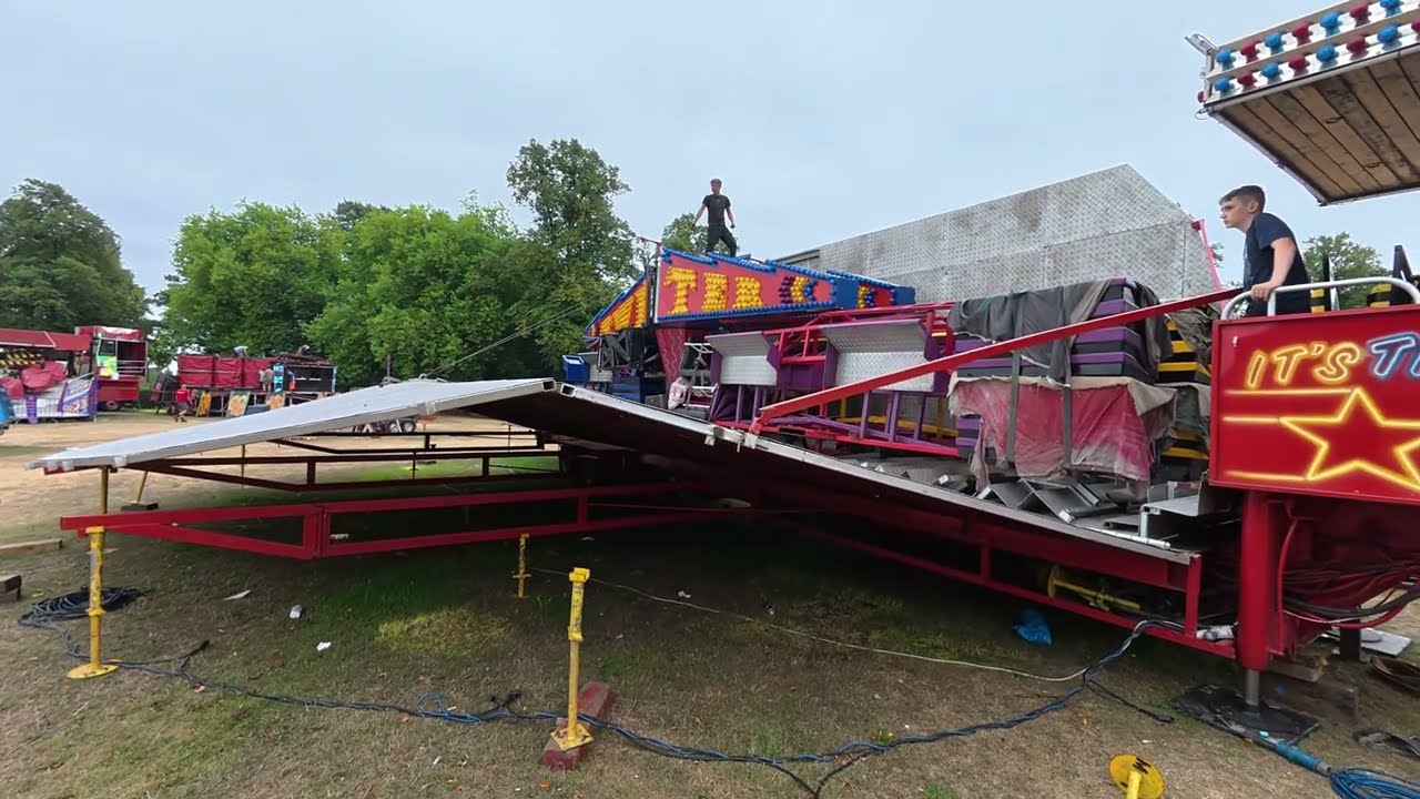 Ryan Pearson's Funfair Pull Down Pull Off | Sutton Lawn | Sutton In Ashfield Nott's 17th August 2025