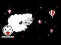 Baby sensory  black white red animation  sleepy time sleepy sheep put newborn to sleep