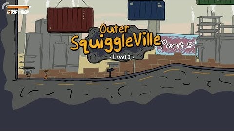 Fancy Pants Adventures - level 2 - Outer SquiggleVille - 100 %