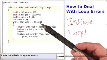 Infinite Loops - Intro to Java Programming