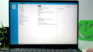 HP OmniBook X – Veilig opstarten in- of uitschakelen in het BIOS