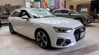 Audi A4 Avant 40TFSI S line 金屬冰川白 Glacier white (2Y)