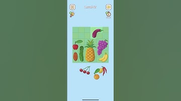 Satistory Tidy Up Level 47 – Organizing Fruit in the Puzzle Box (3 Stars)