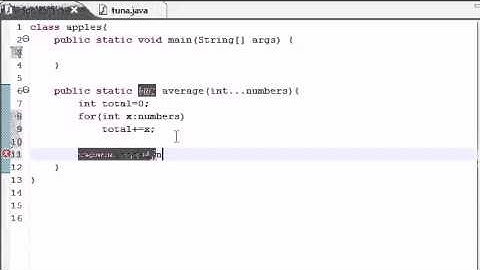 Java Programming Tutorial - 35 - Variable Length Arguments.flv