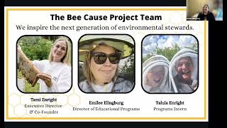 Bee A Friend to Pollinators Webinar 2024
