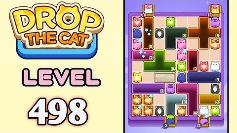 Drop the Cat! Level 498 Walkthrough