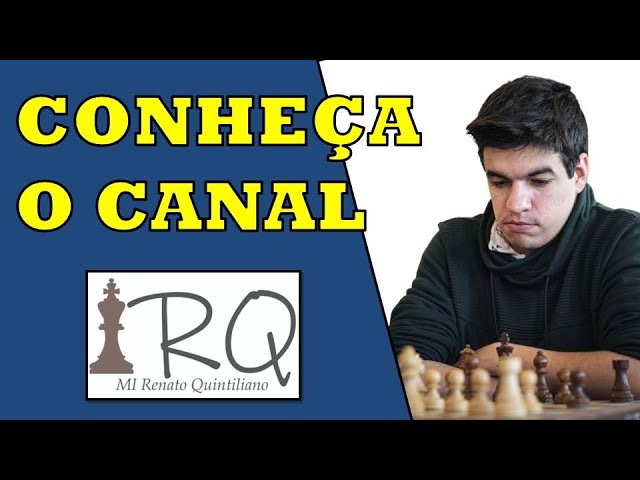 Renato Quintiliano se tornará o 15º Grande Mestre brasileiro de Xadrez -  Xadrez Forte