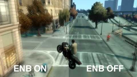 GTA IV Enb Series 0.077a mod test/comparison by TJ