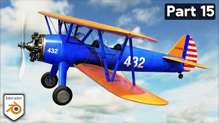 Creating a Biplane in Blender 🛩️ Part 15 (Tutorial Series)