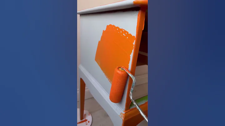 Trash to treasure - COLOURFUL furniture flip 😎 #shorts #furnitureflip #paintedfurniture #upcycling