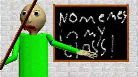 Baldi Doesn
