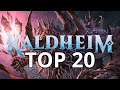 Top 20 Kaldheim Cards! (Mtg)