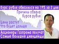 Акции Газпрома дивиденды девальвация рубля прогноз курса доллара евро рубля валюты на июнь 2022