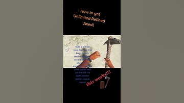 Stranded deep refined axe