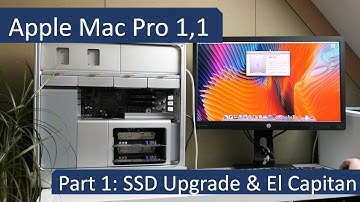 Apple Mac Pro 1,1 - Undesired but fun - Part 1