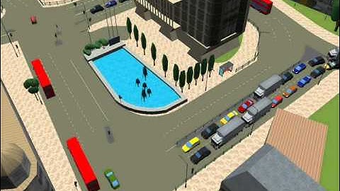 S-Paramics modelling of public transport