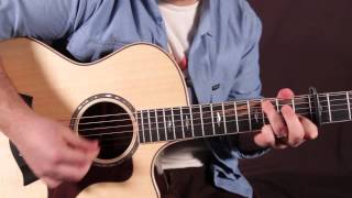 Miniatura del video "Tom Petty Guitar Lesson - How to Play Wildflowers - Acoustic Songs on guitar - Tutorial"